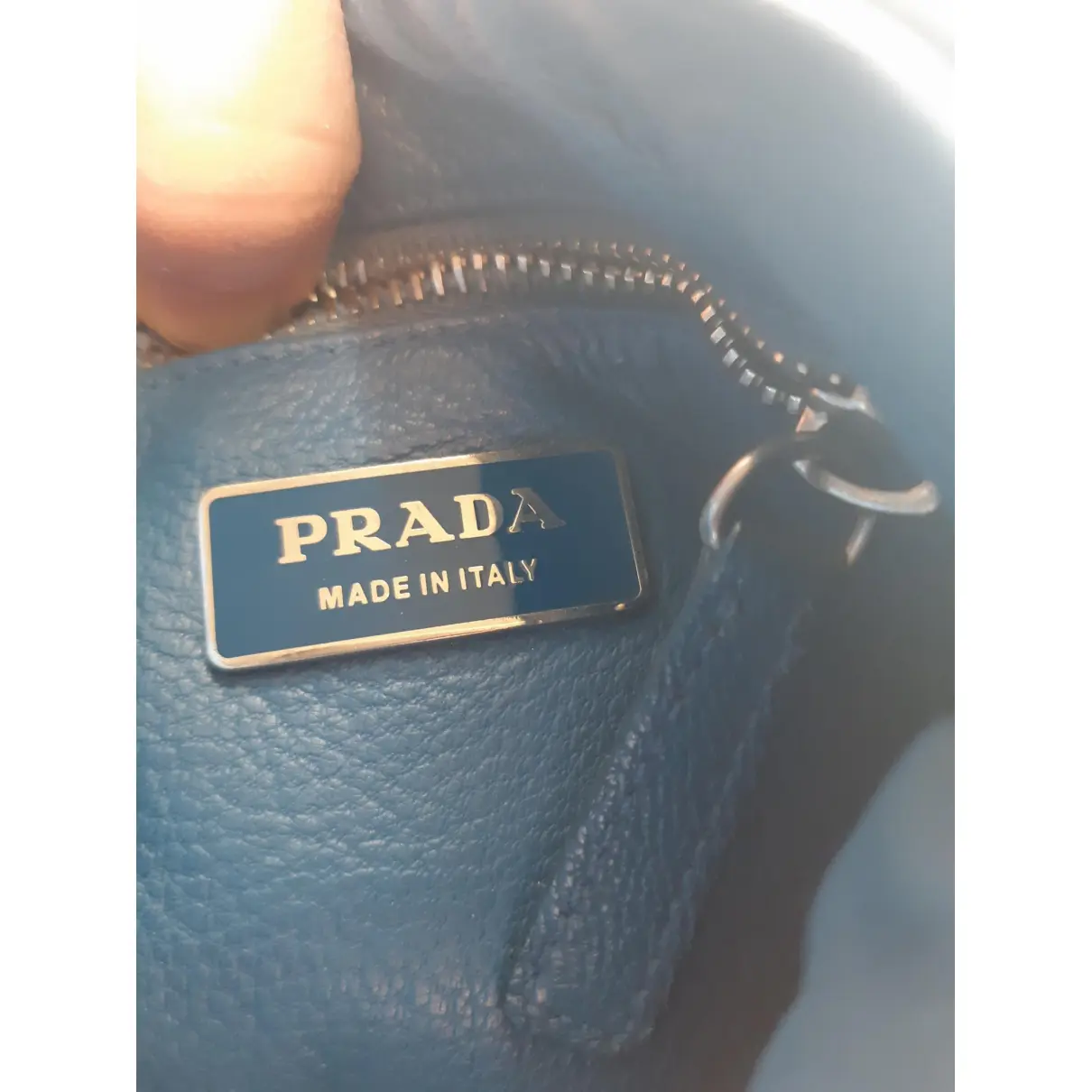 Sound leather handbag Prada