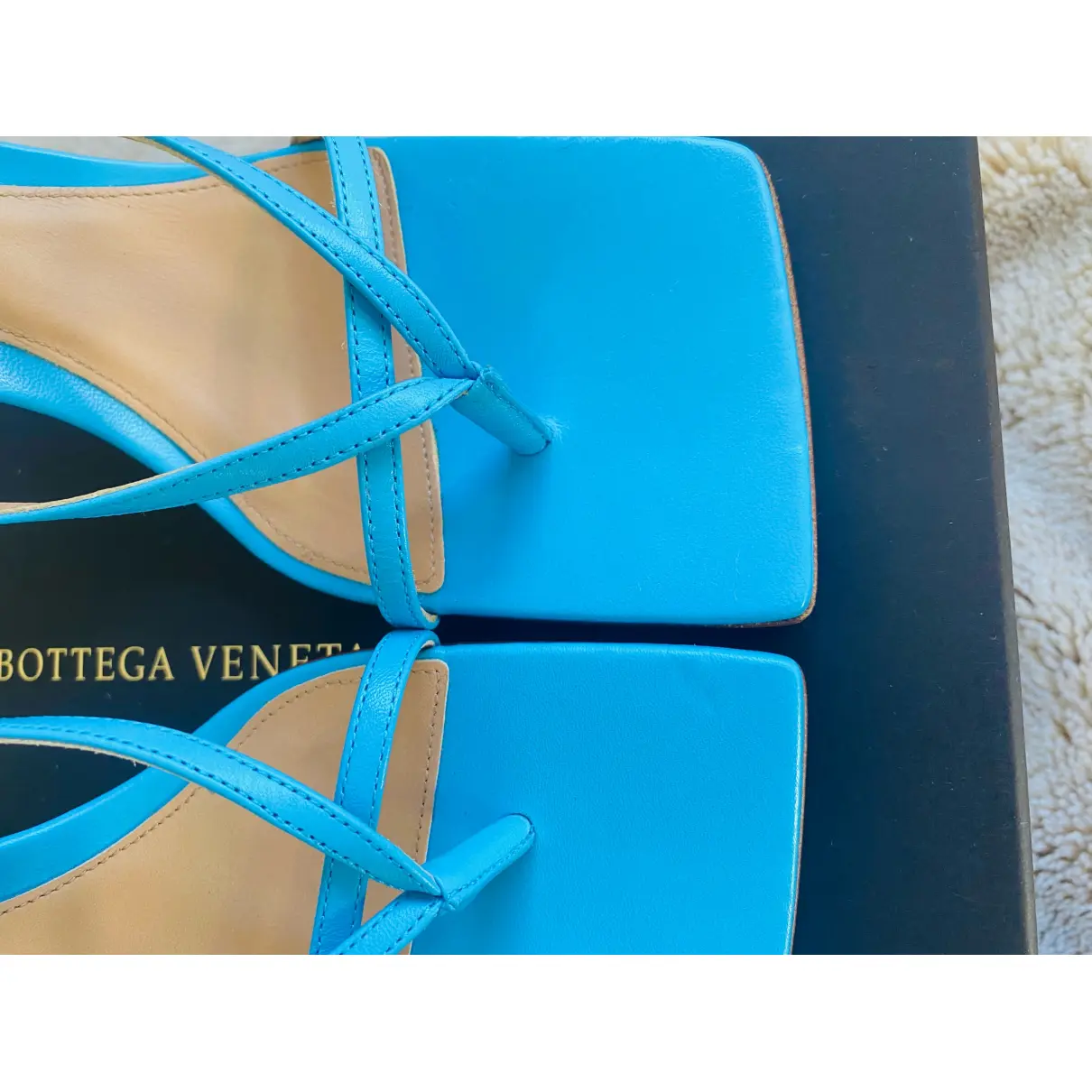 Stretch leather sandal Bottega Veneta