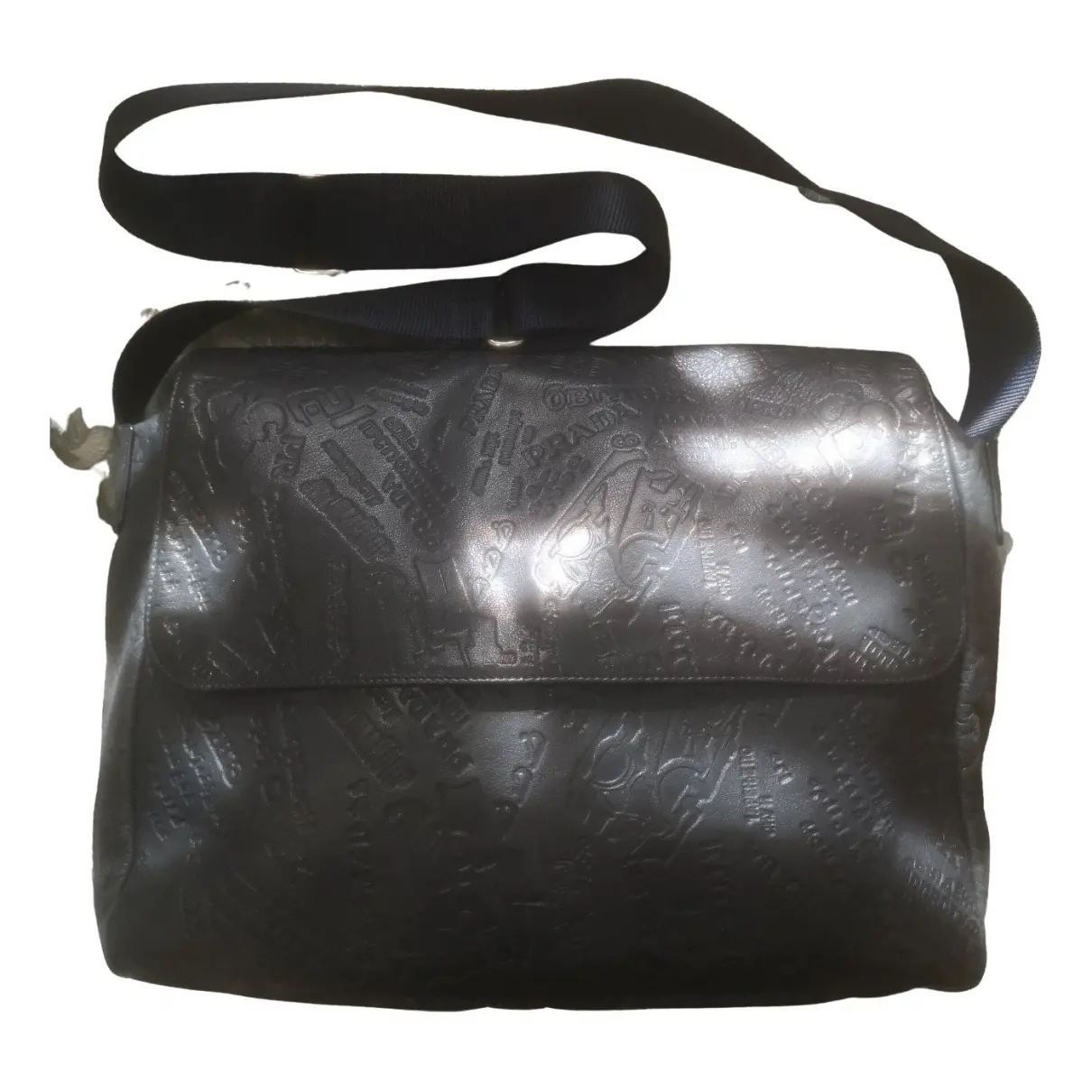 Tessuto leather handbag Prada - Vintage