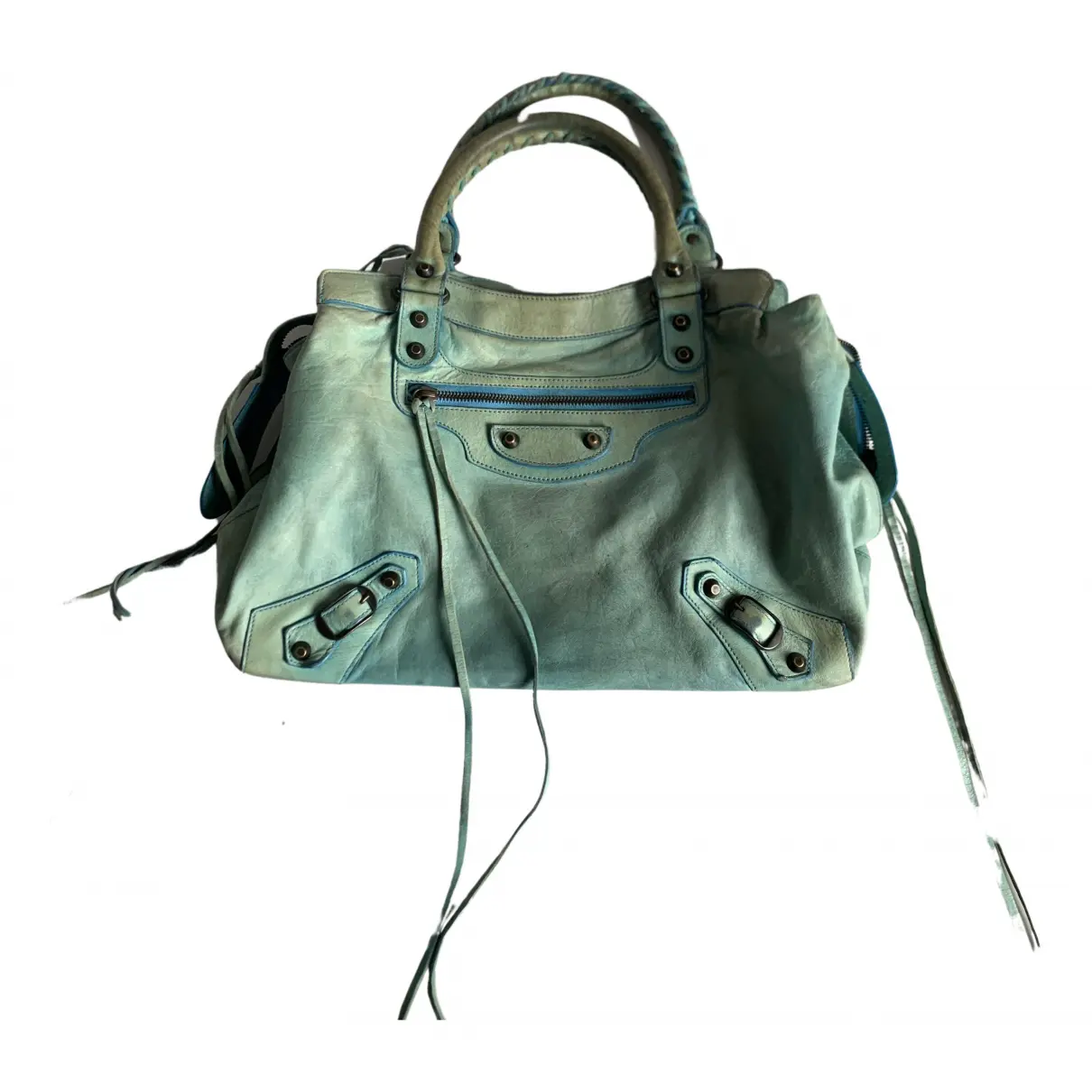 Town leather handbag Balenciaga