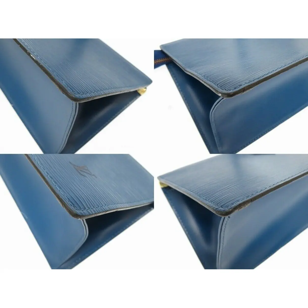 Triangle leather handbag Louis Vuitton