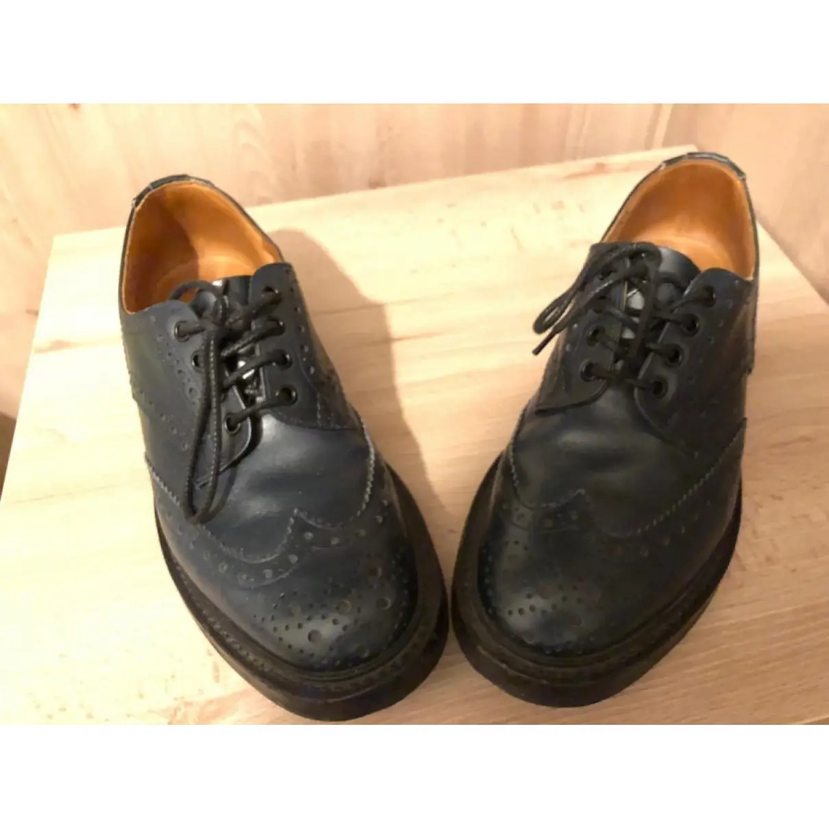 Trickers London Leather lace ups for sale