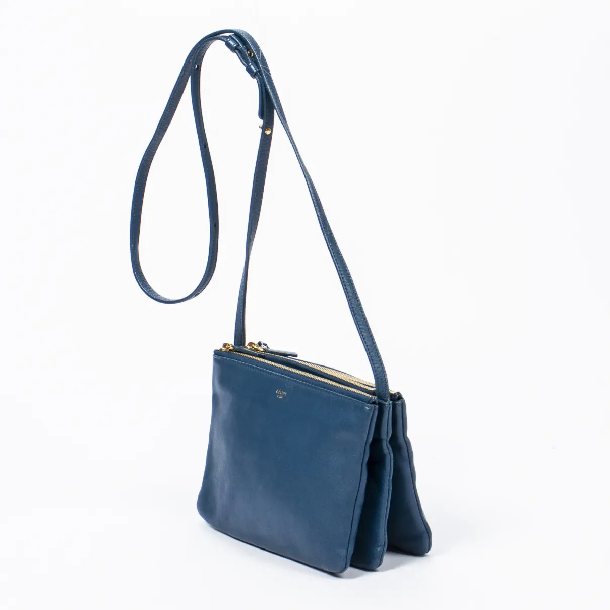 Buy Celine Trio leather handbag online