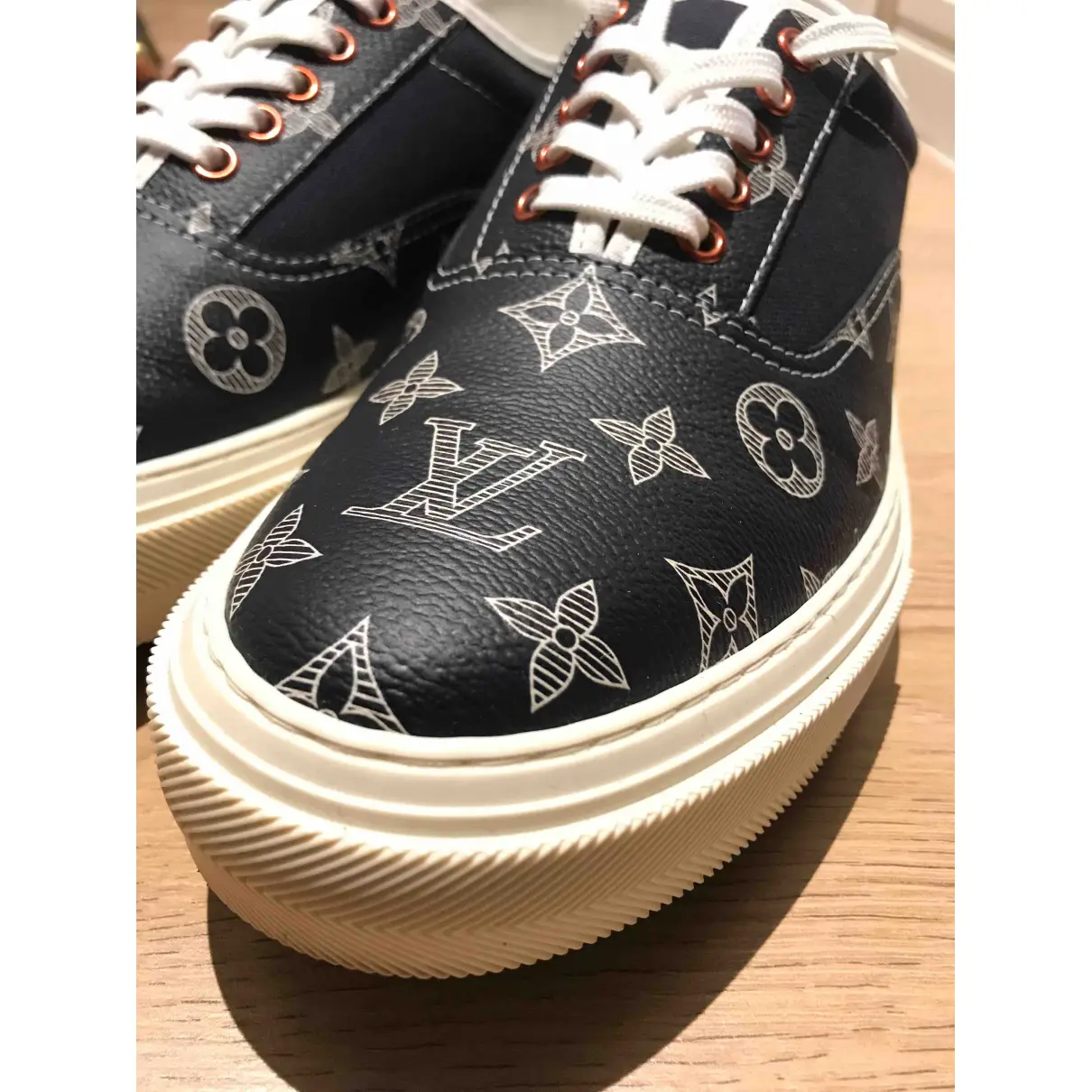 Trocadero leather low trainers Louis Vuitton