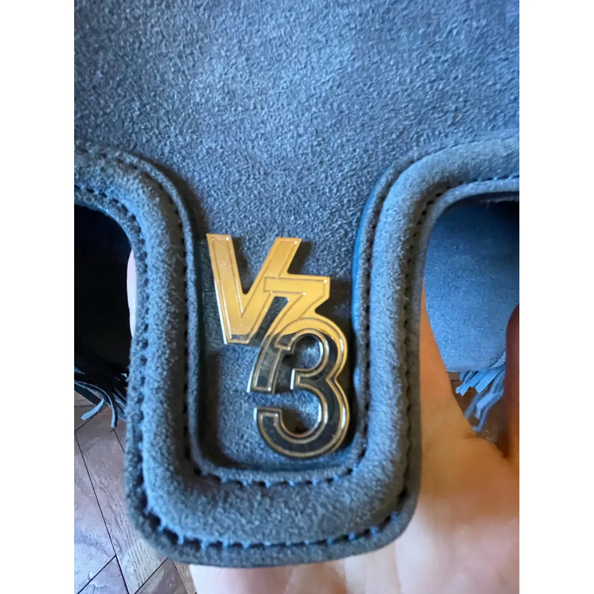 Leather handbag V 73