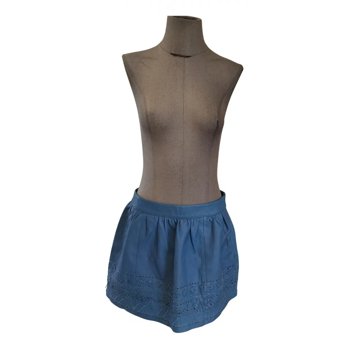 Leather mini skirt Vanessa Bruno Athe