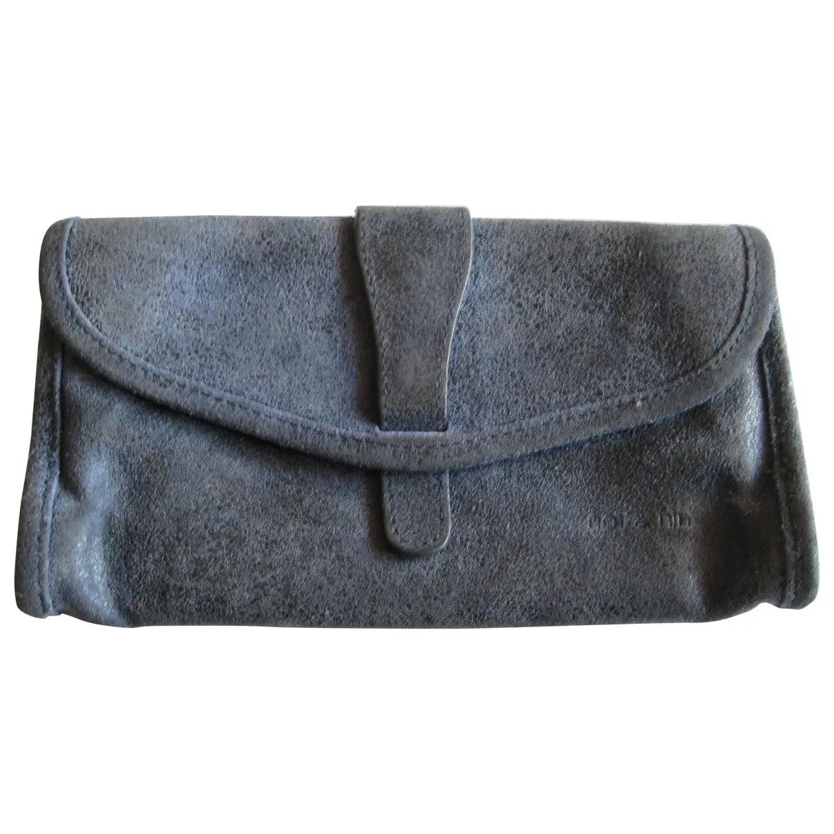 Blue Leather Wallet Nat & Nin