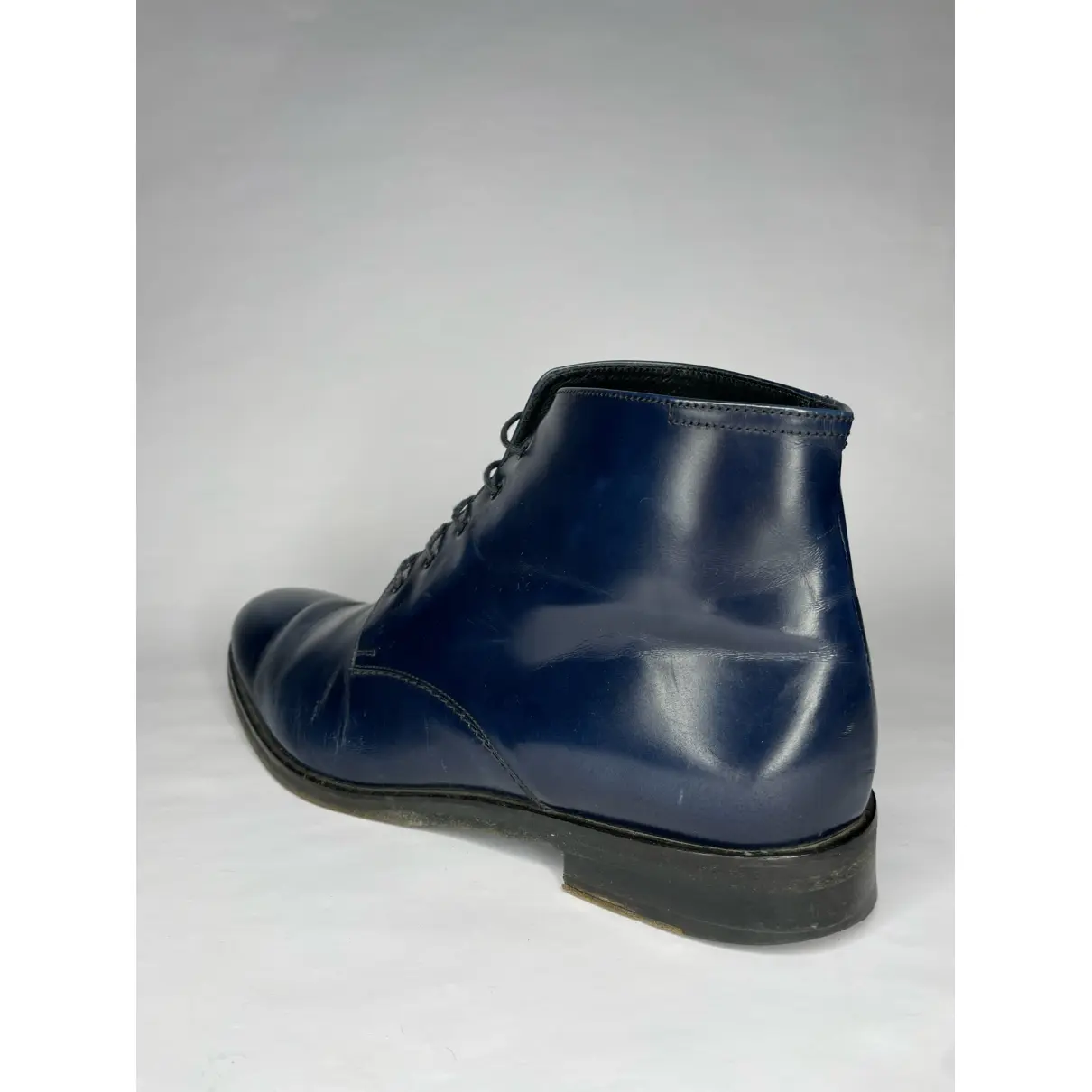 Leather boots Zegna