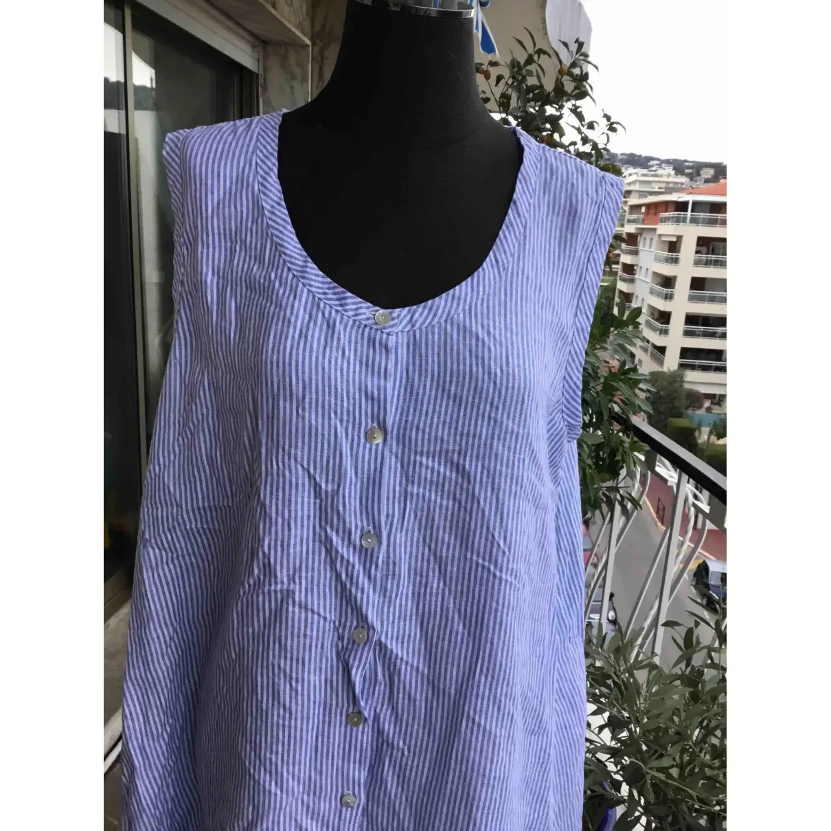 Buy American Vintage Linen mid-length dress online