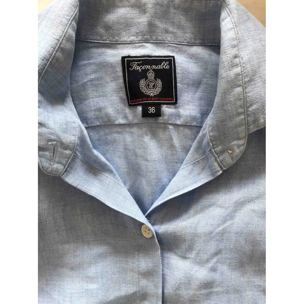 Buy Faconnable Linen blouse online