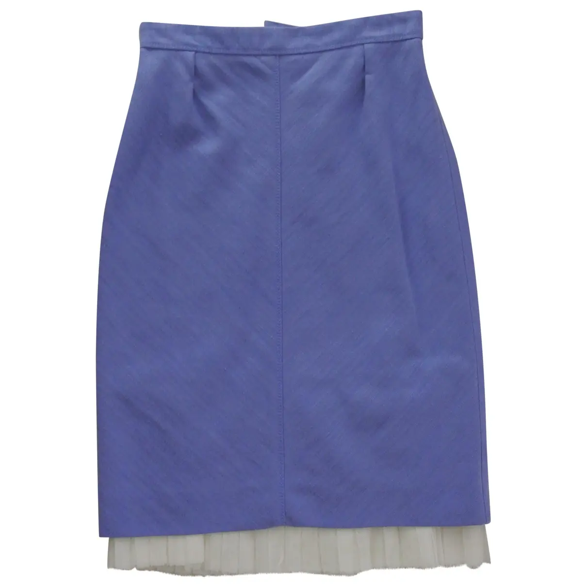 Linen mid-length skirt Louis Vuitton
