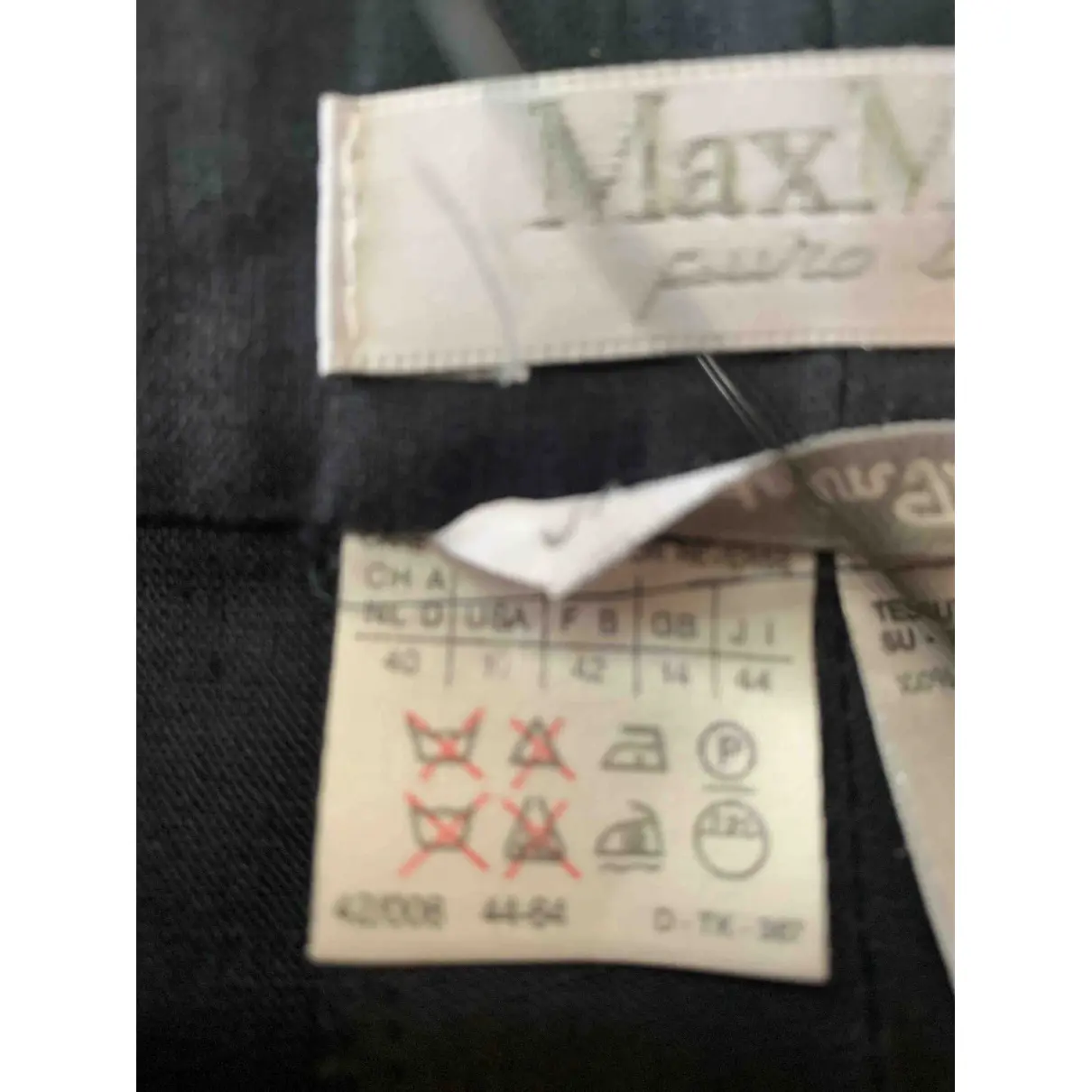 Linen trousers Max Mara