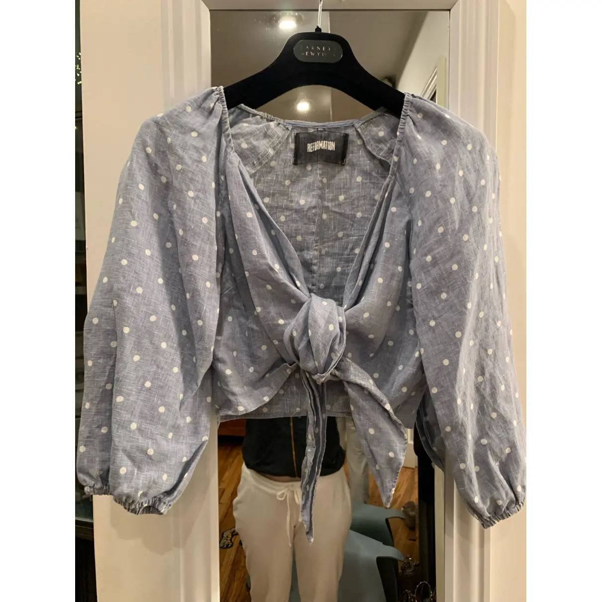 Linen blouse Reformation