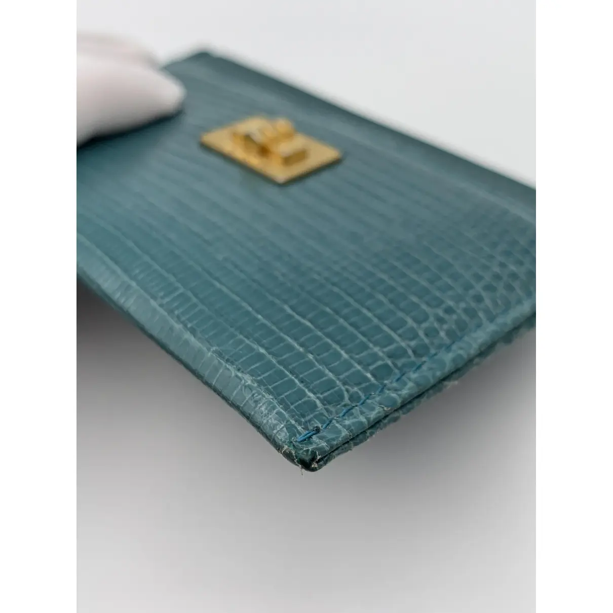 2.55 lizard card wallet Chanel