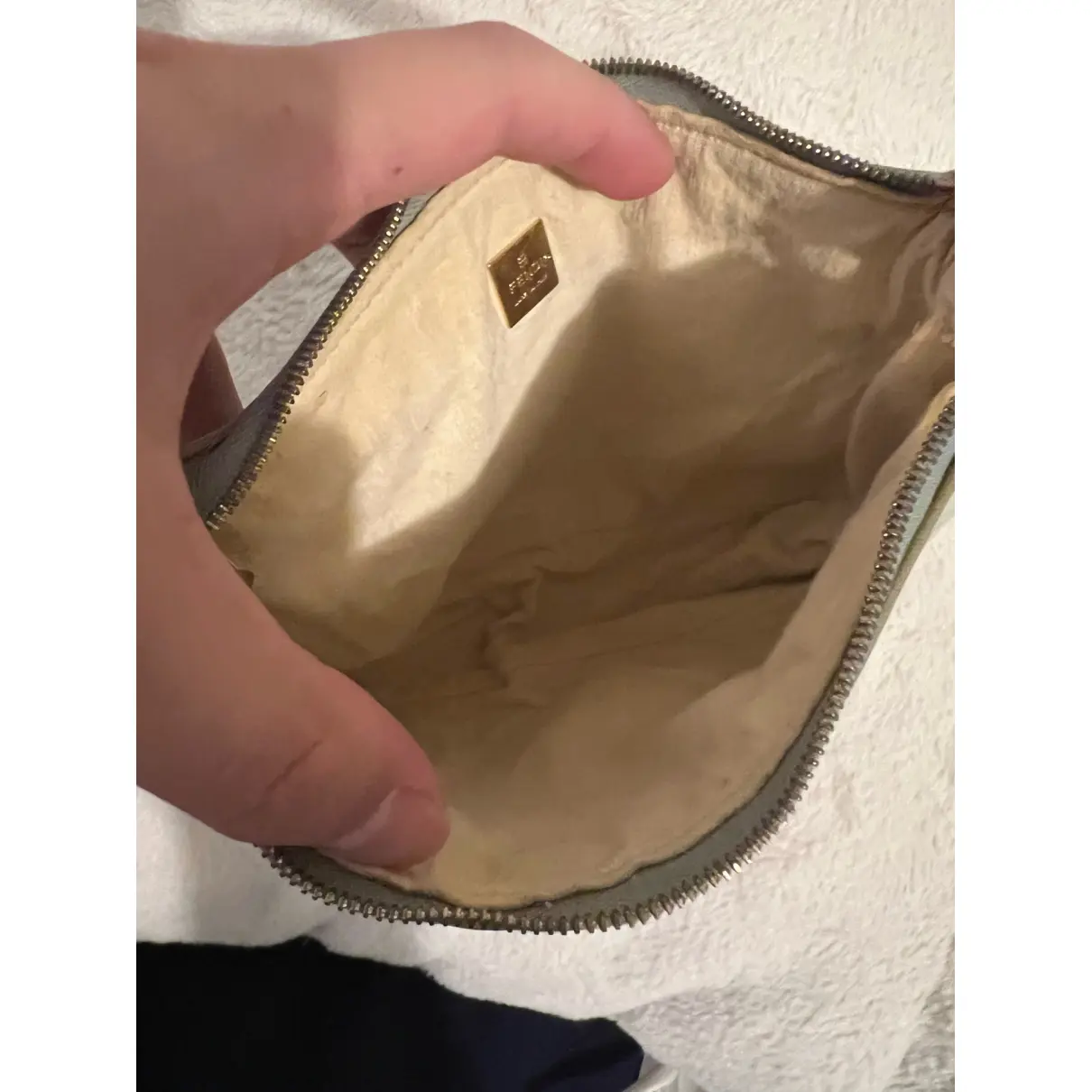 Patent leather handbag Fendi - Vintage