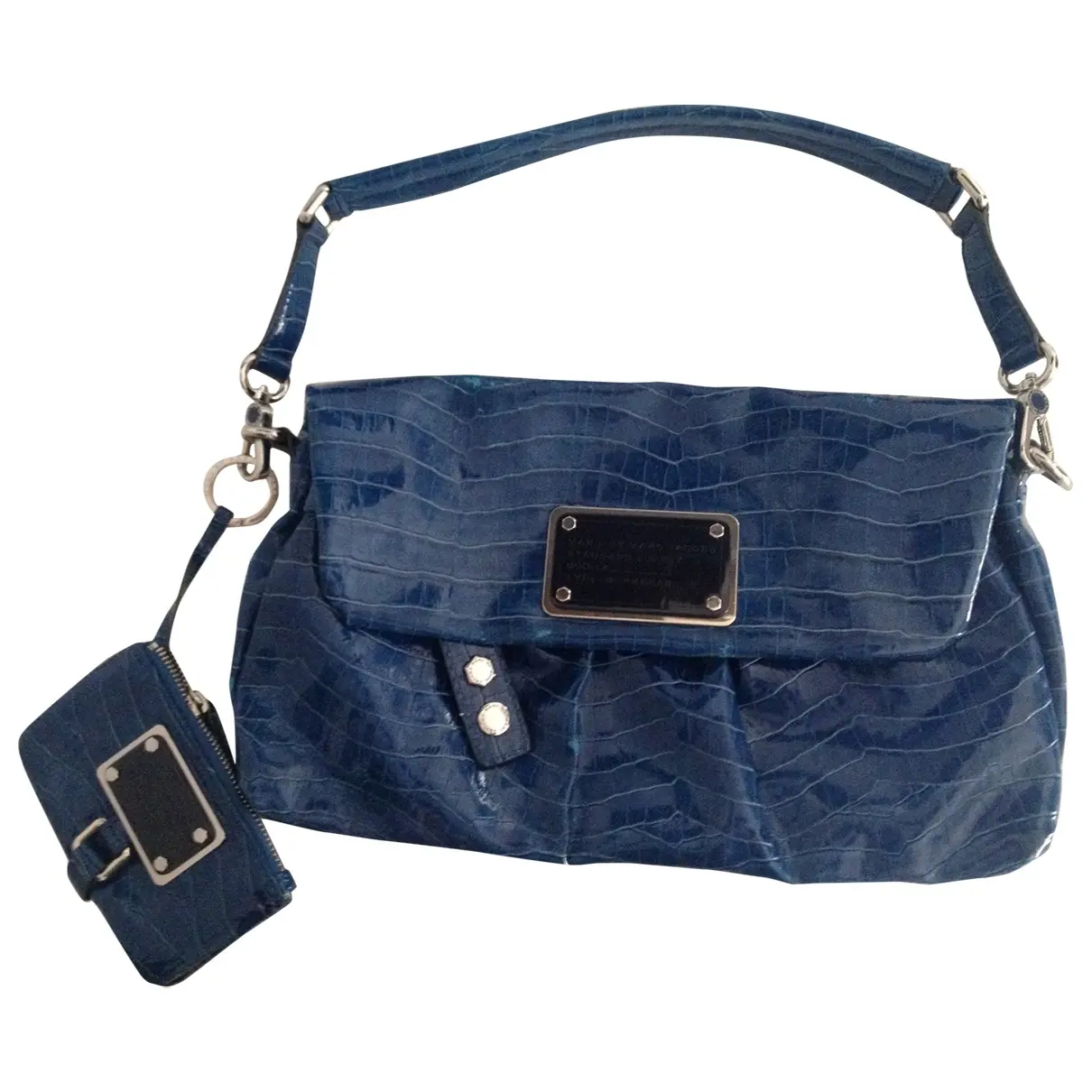 Blue Patent leather Handbag Marc by Marc Jacobs