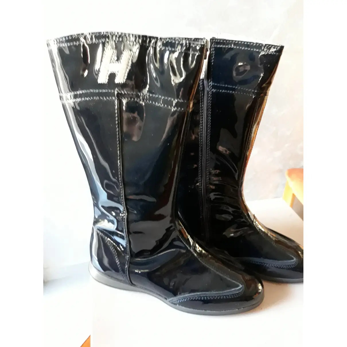 Buy Hogan Patent leather boots online