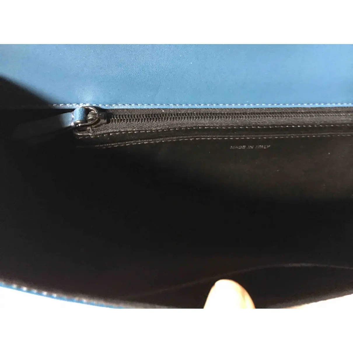 Patent leather handbag Marco De Vincenzo