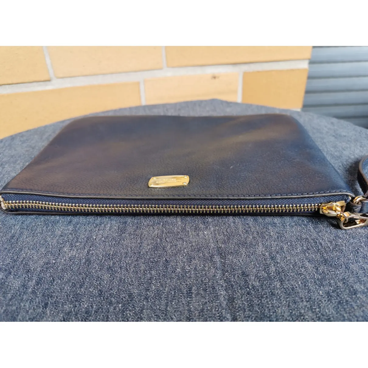 Patent leather clutch bag Michael Kors