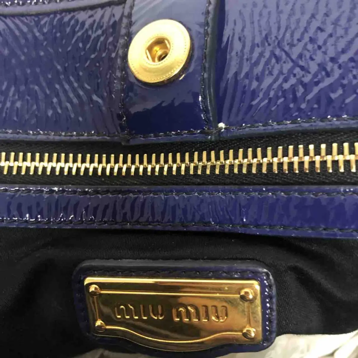 Buy Miu Miu Patent leather handbag online