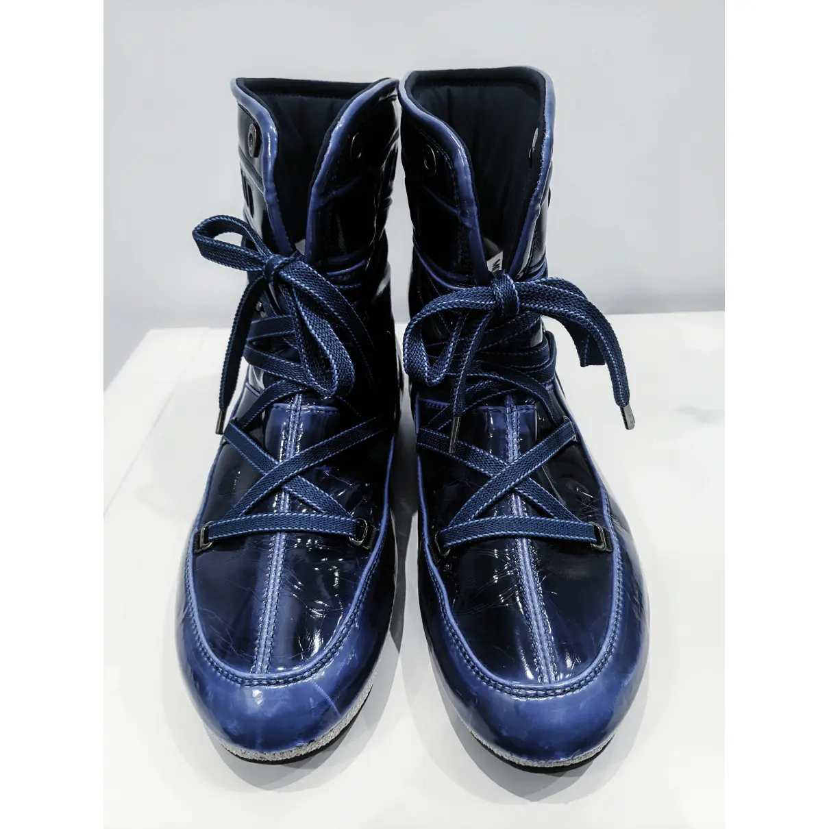 Patent leather boots Moon Boot
