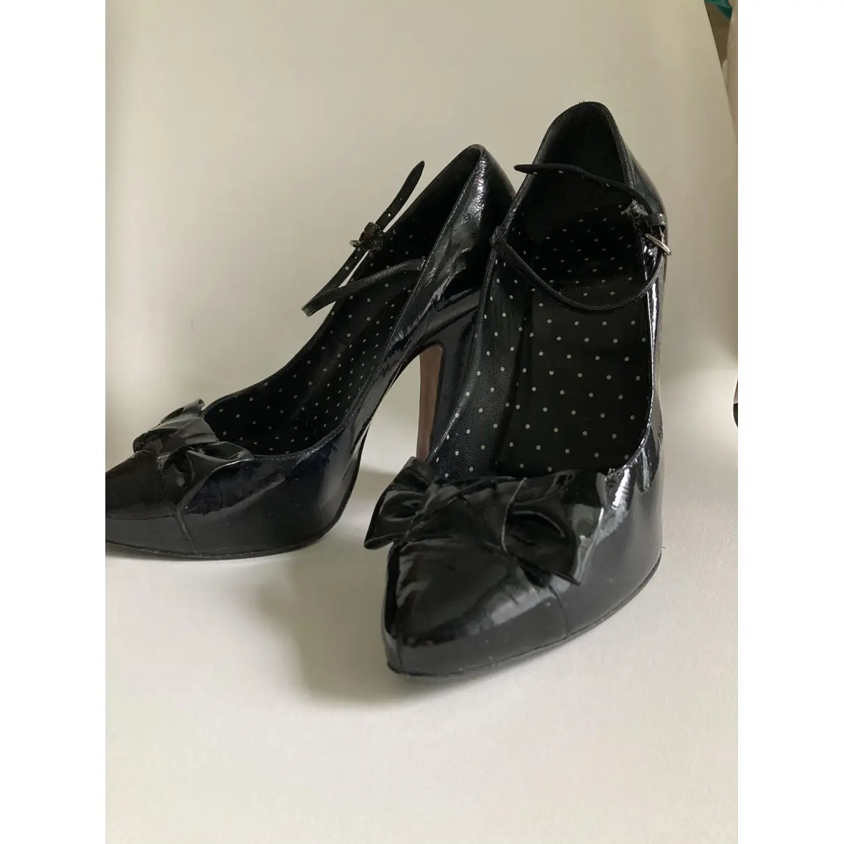 Patent leather heels Moschino Cheap And Chic - Vintage