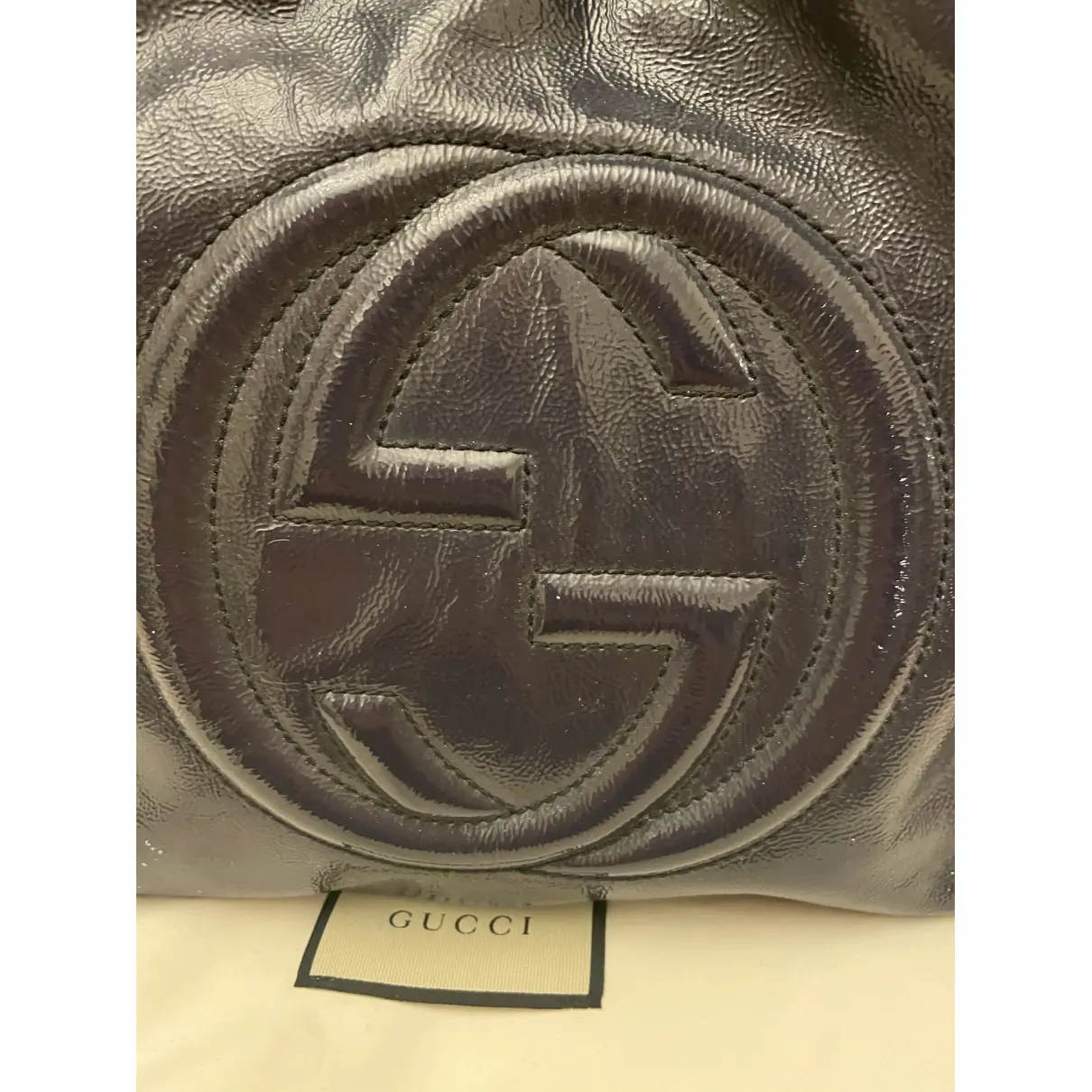 Soho patent leather handbag Gucci