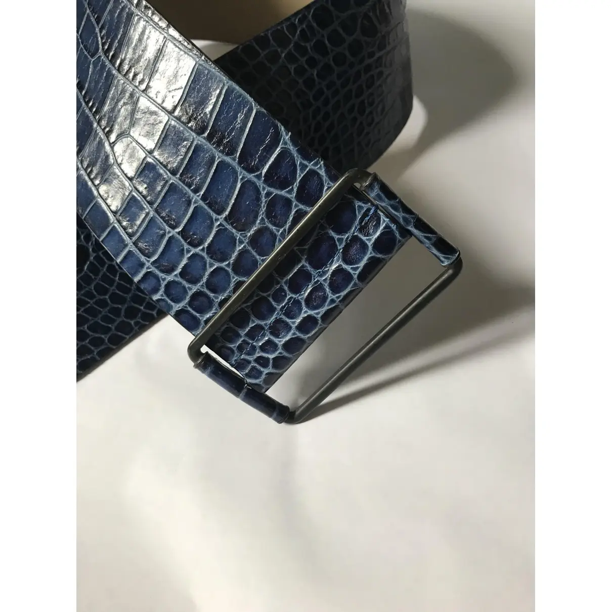 Tara Jarmon Patent leather belt for sale