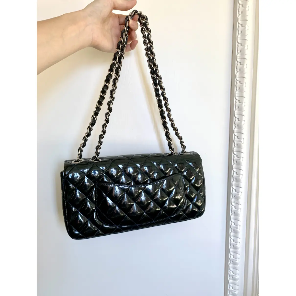 Buy Chanel Timeless/Classique patent leather crossbody bag online