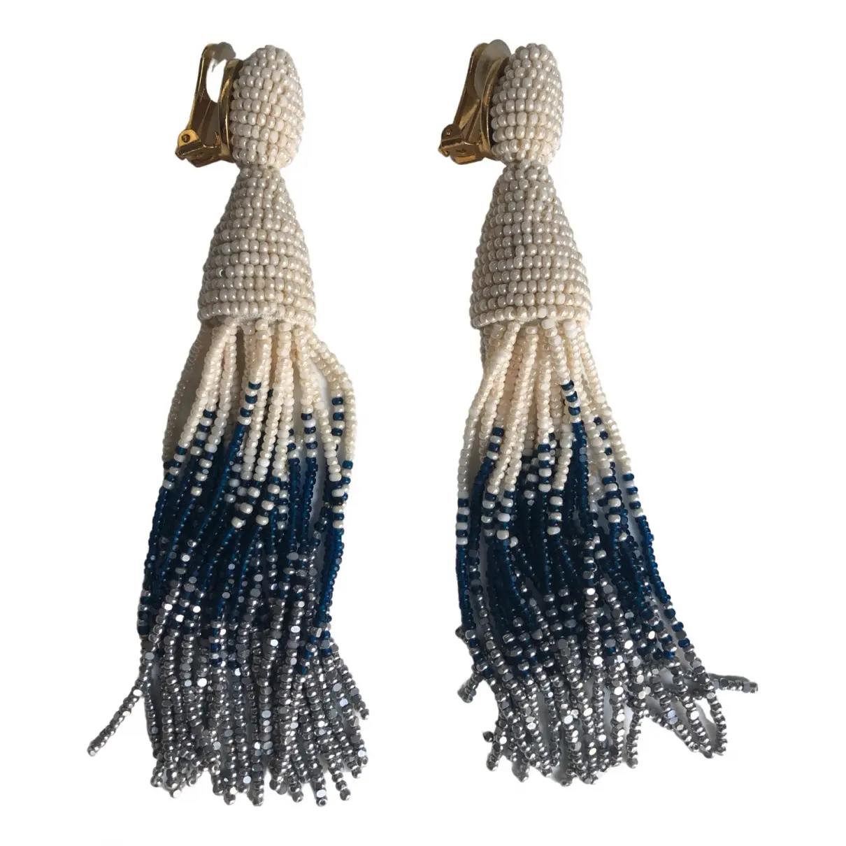 Pearls earrings Oscar De La Renta