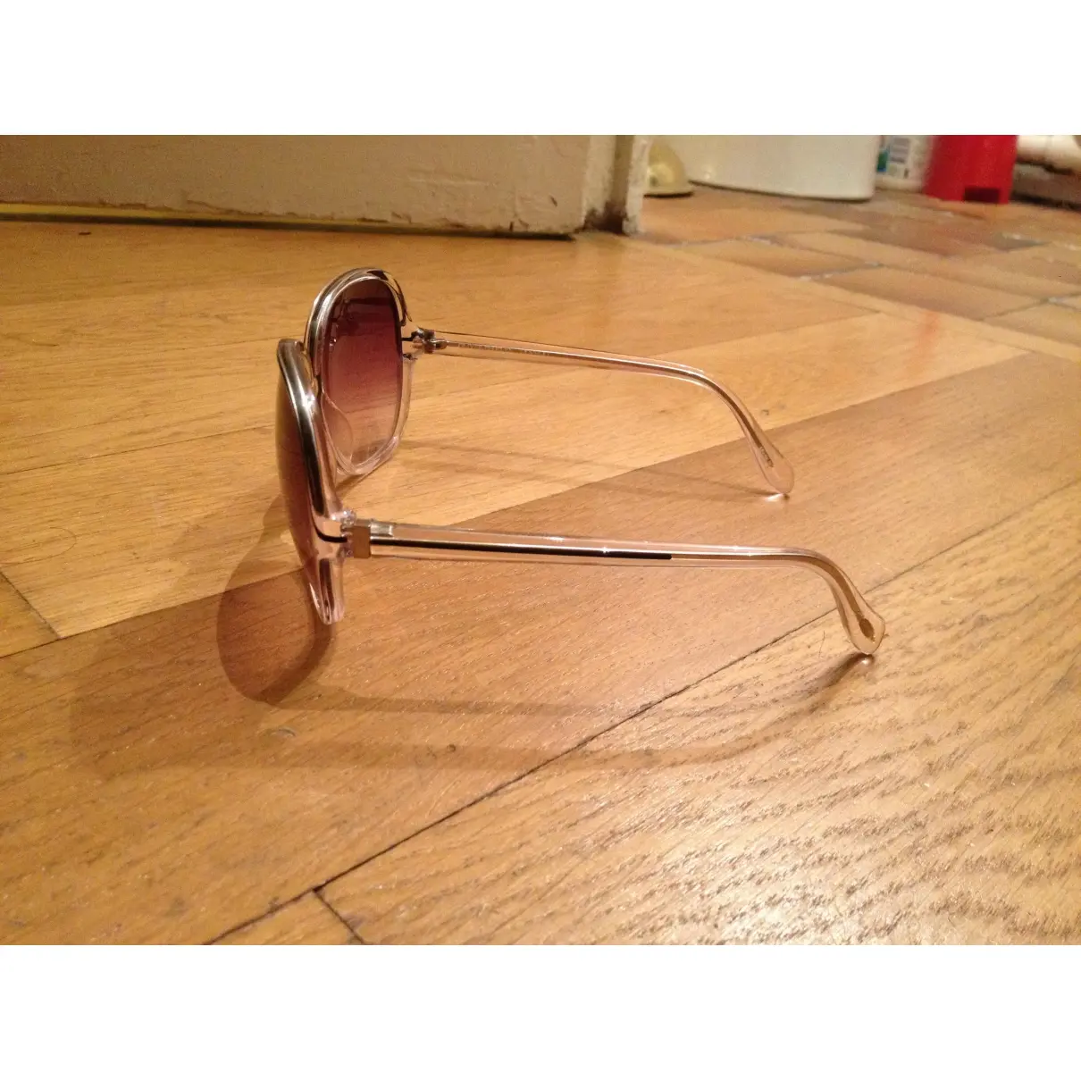 Oliver Peoples Blue Plastic Sunglasses for sale