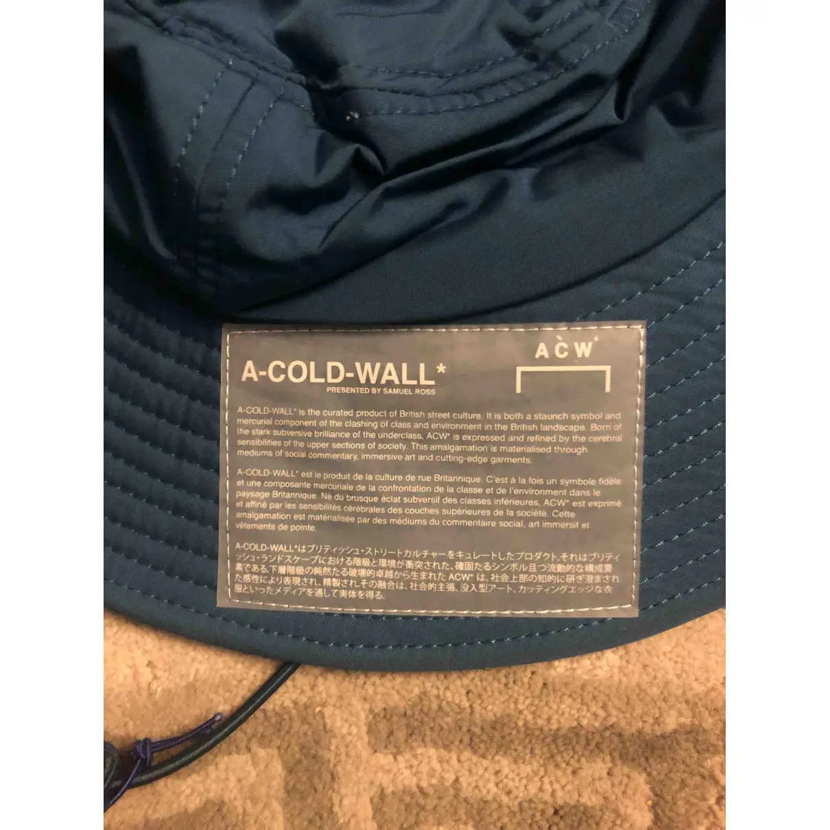 Hat A-Cold-Wall