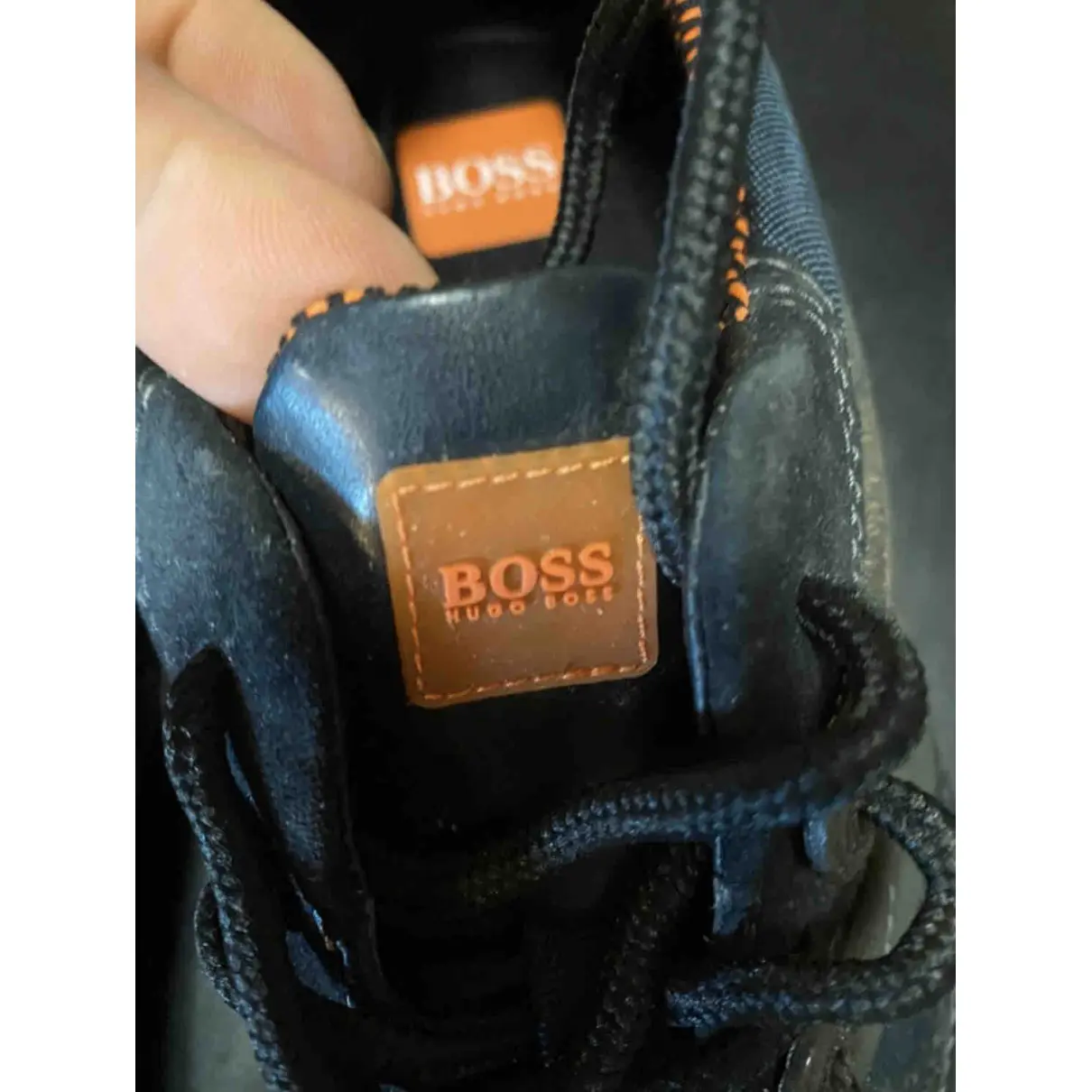 Low trainers Boss
