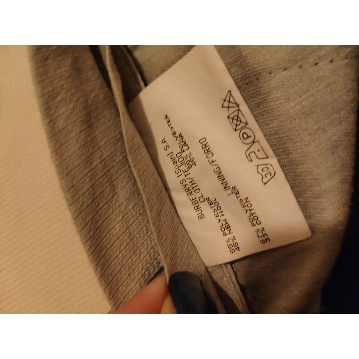 Trousers Burberry - Vintage