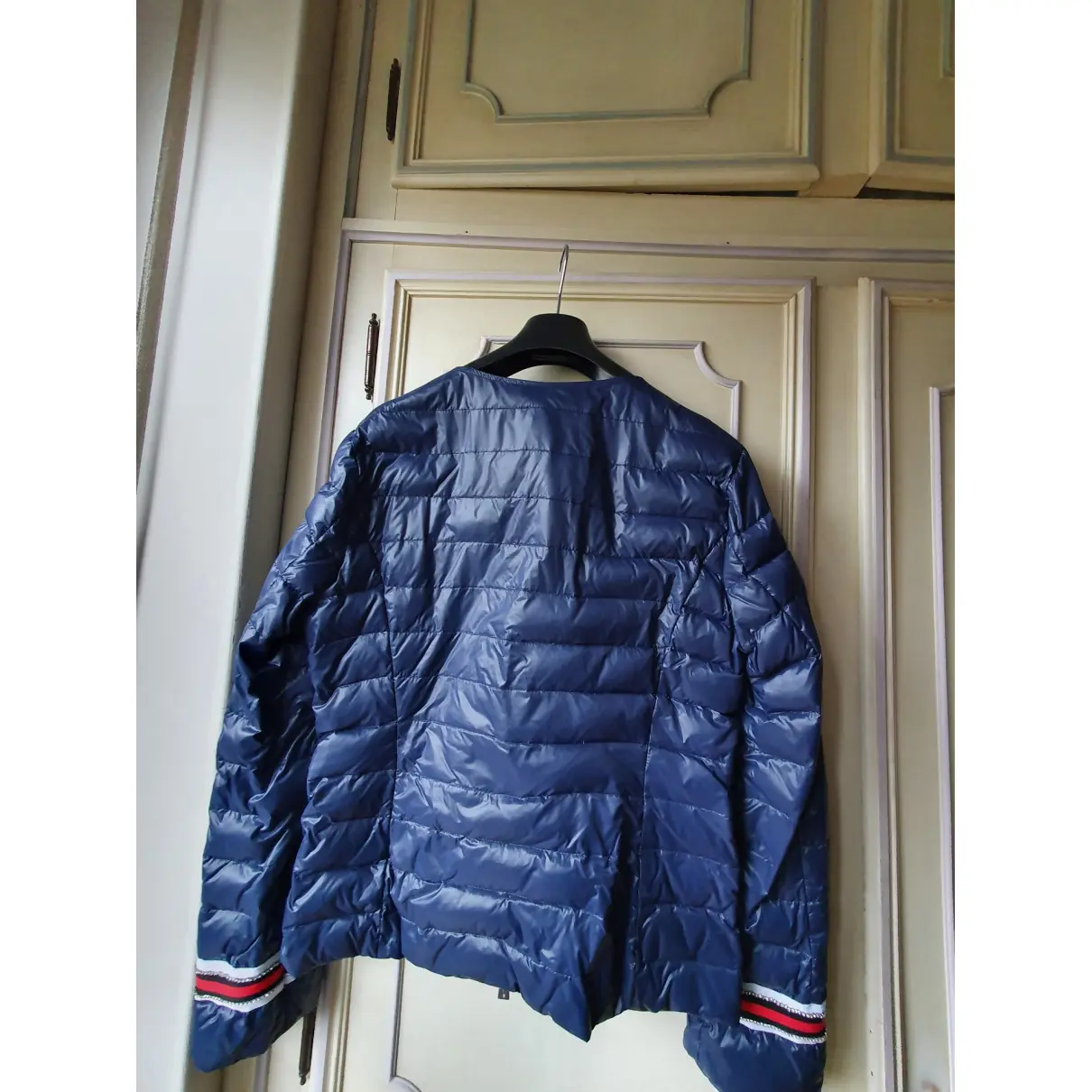 Buy Flavio Castellani Blue Polyester Jacket online