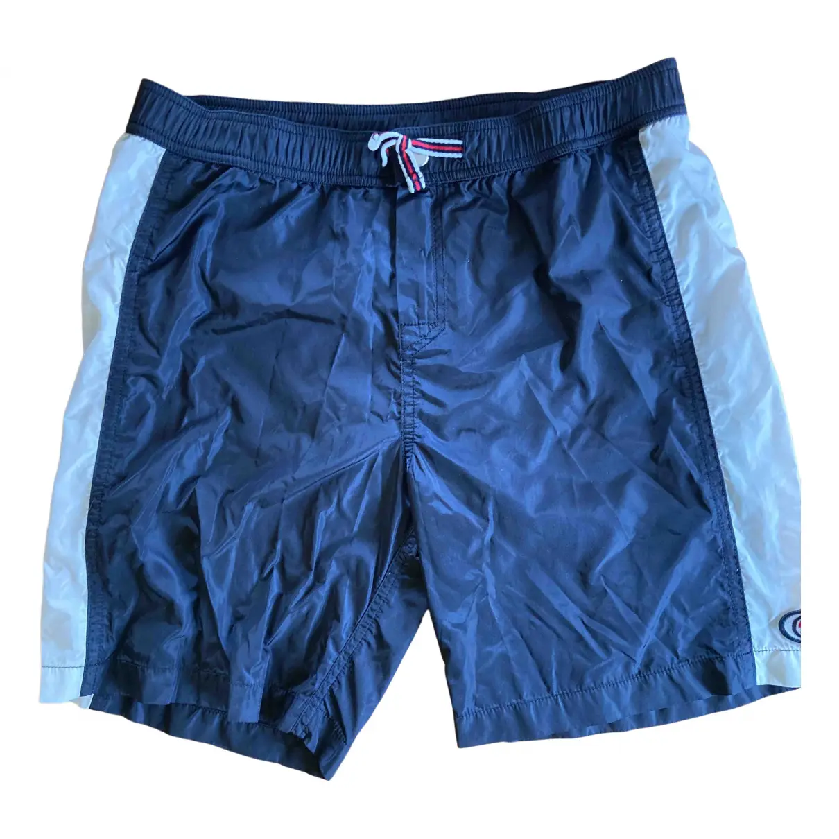 Blue Polyester Shorts Gucci