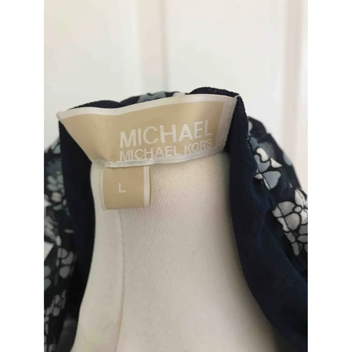 Buy Michael Kors Blue Polyester Top online