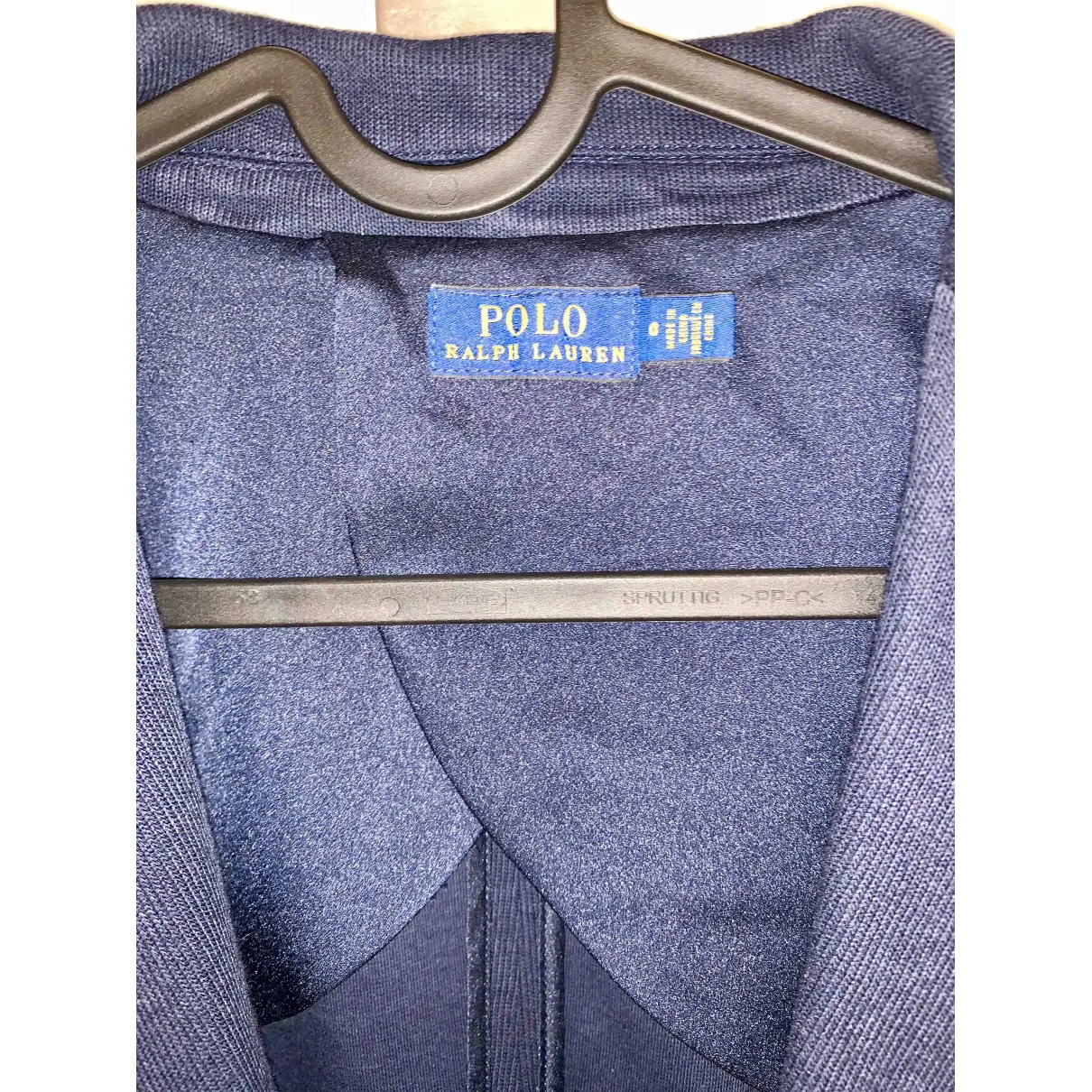 Blue Polyester Jacket Polo Ralph Lauren