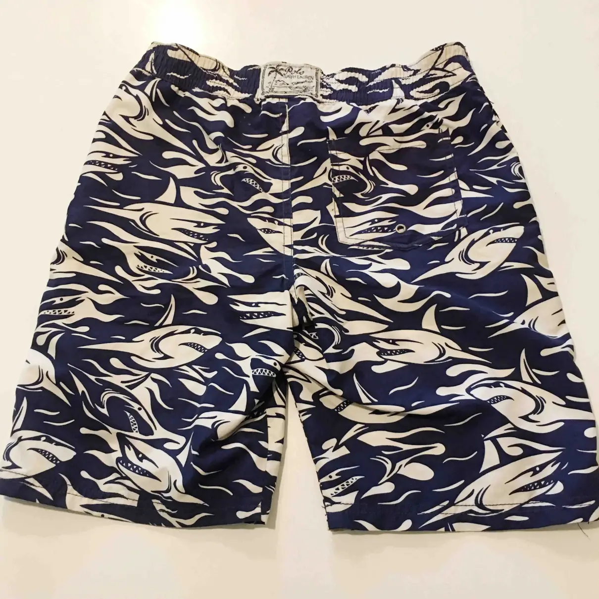 Buy Polo Ralph Lauren Blue Polyester Shorts online