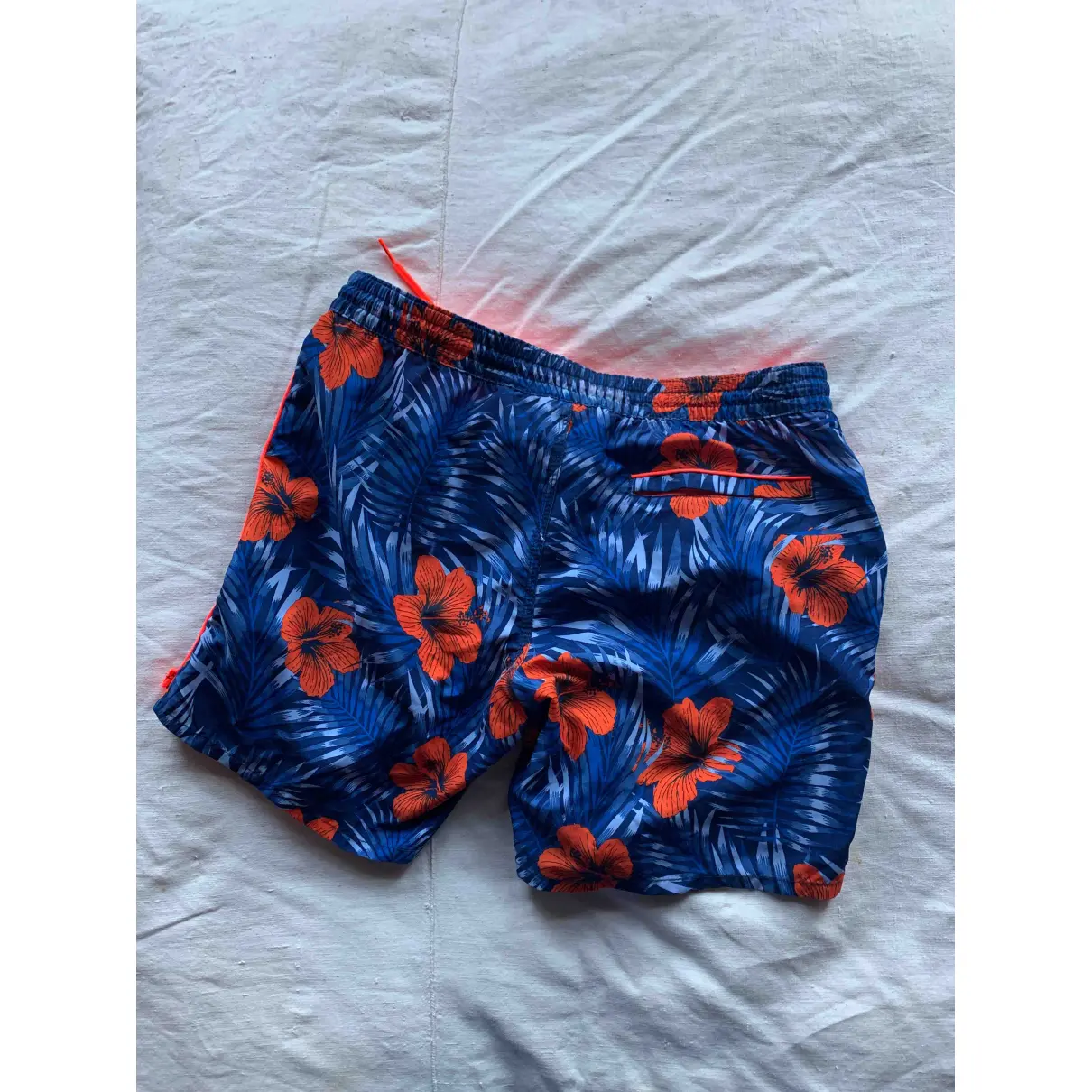 Buy Sundek Blue Polyester Shorts online