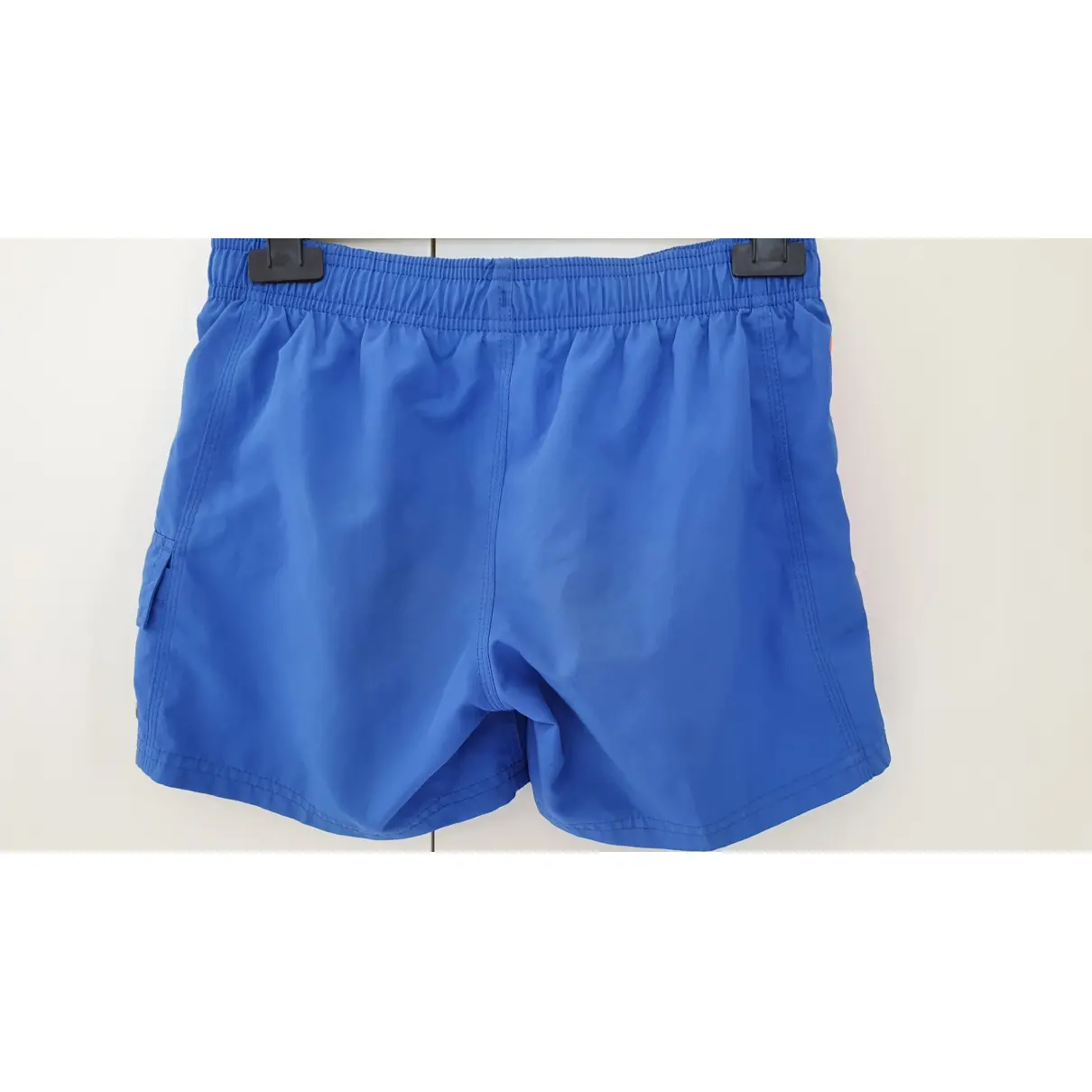 Blue Polyester Shorts Sundek