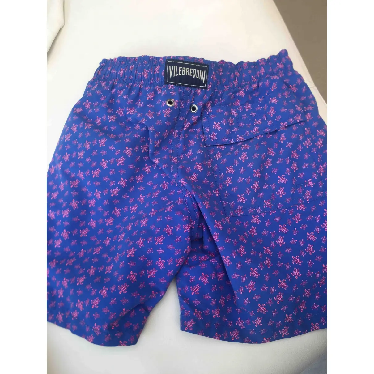 Buy Vilebrequin Blue Polyester Shorts online