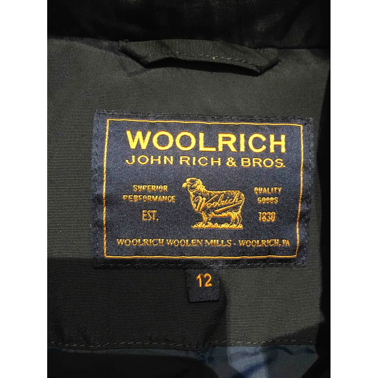 Blue Polyester Jacket & coat Woolrich