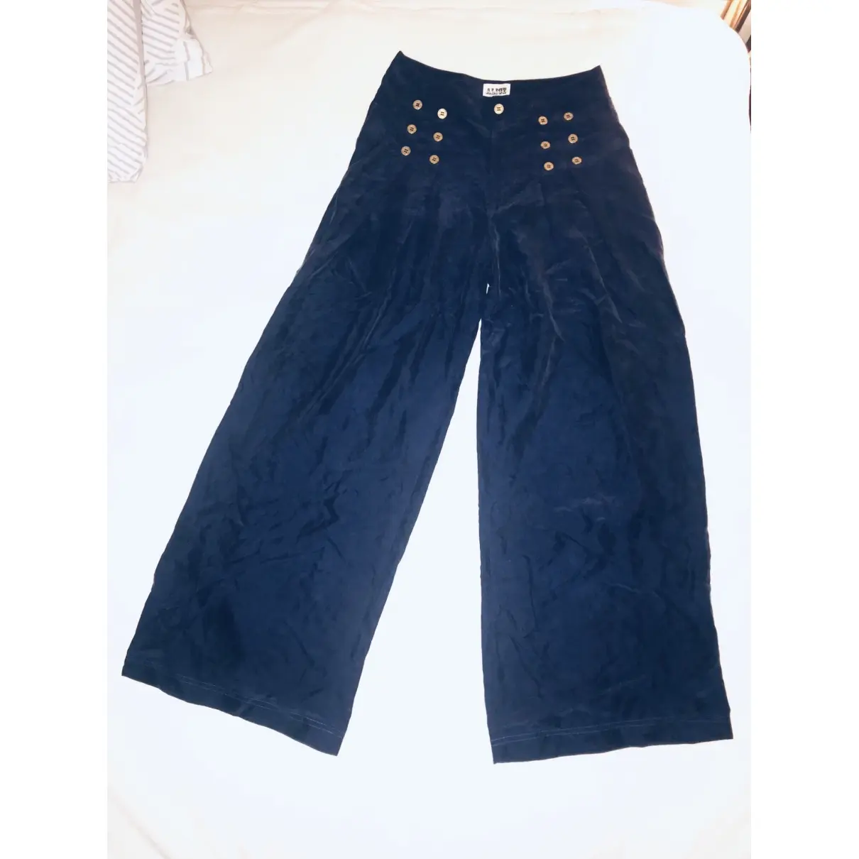 Alice by Temperley Silk trousers for sale