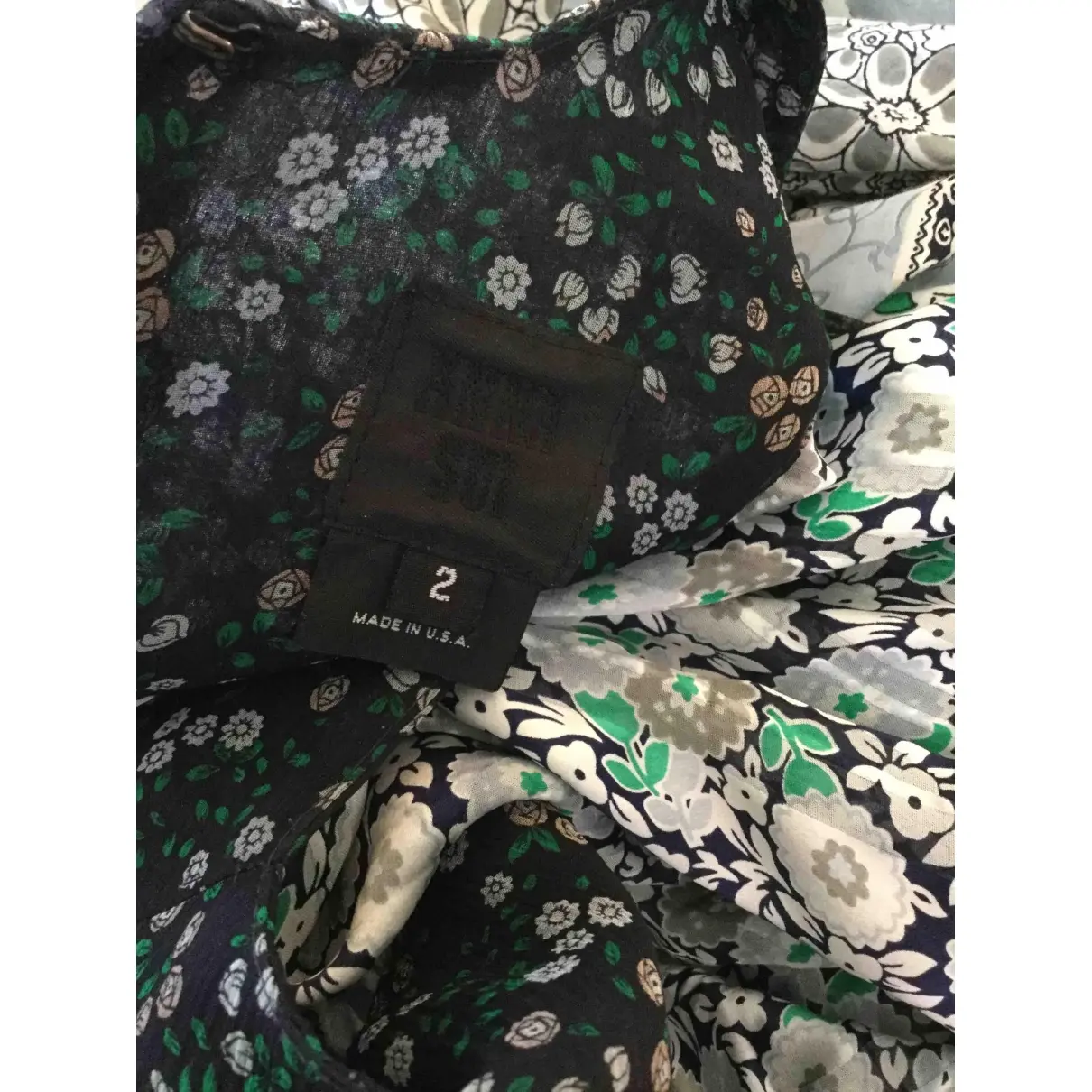 Buy Anna Sui Silk maxi dress online