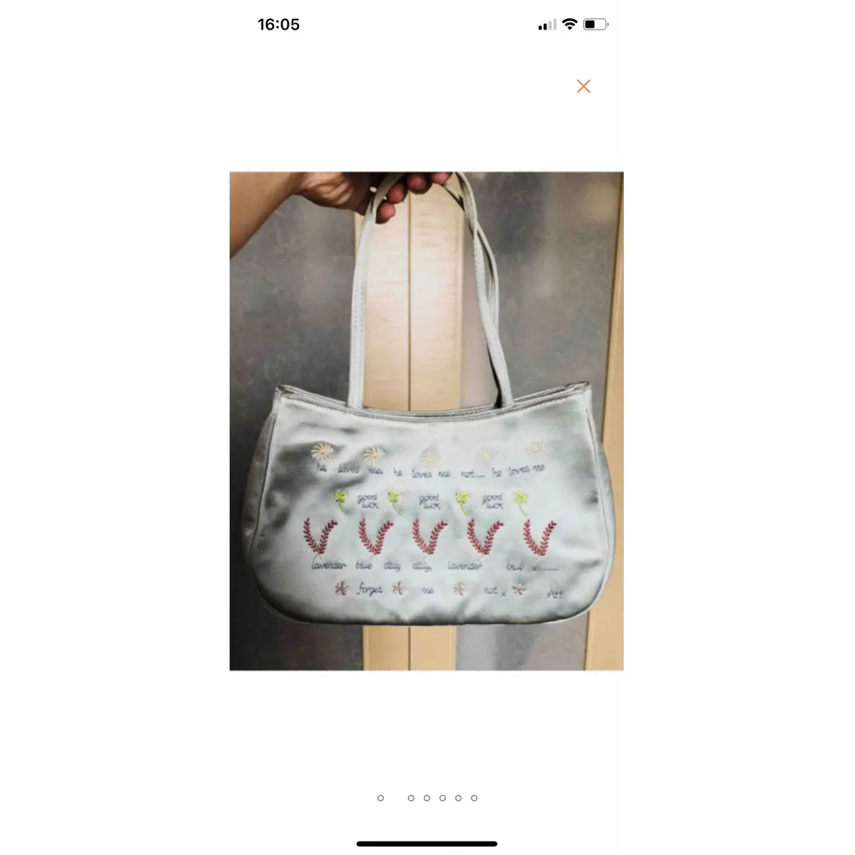 Buy Anya Hindmarch Silk handbag online - Vintage