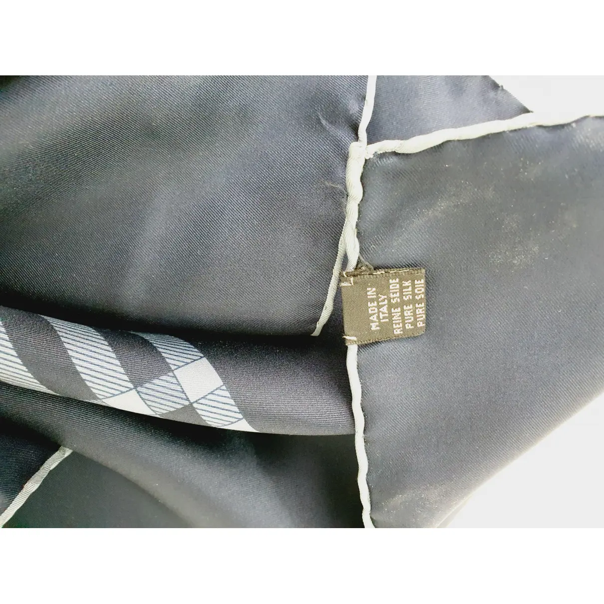Silk handkerchief Burberry - Vintage