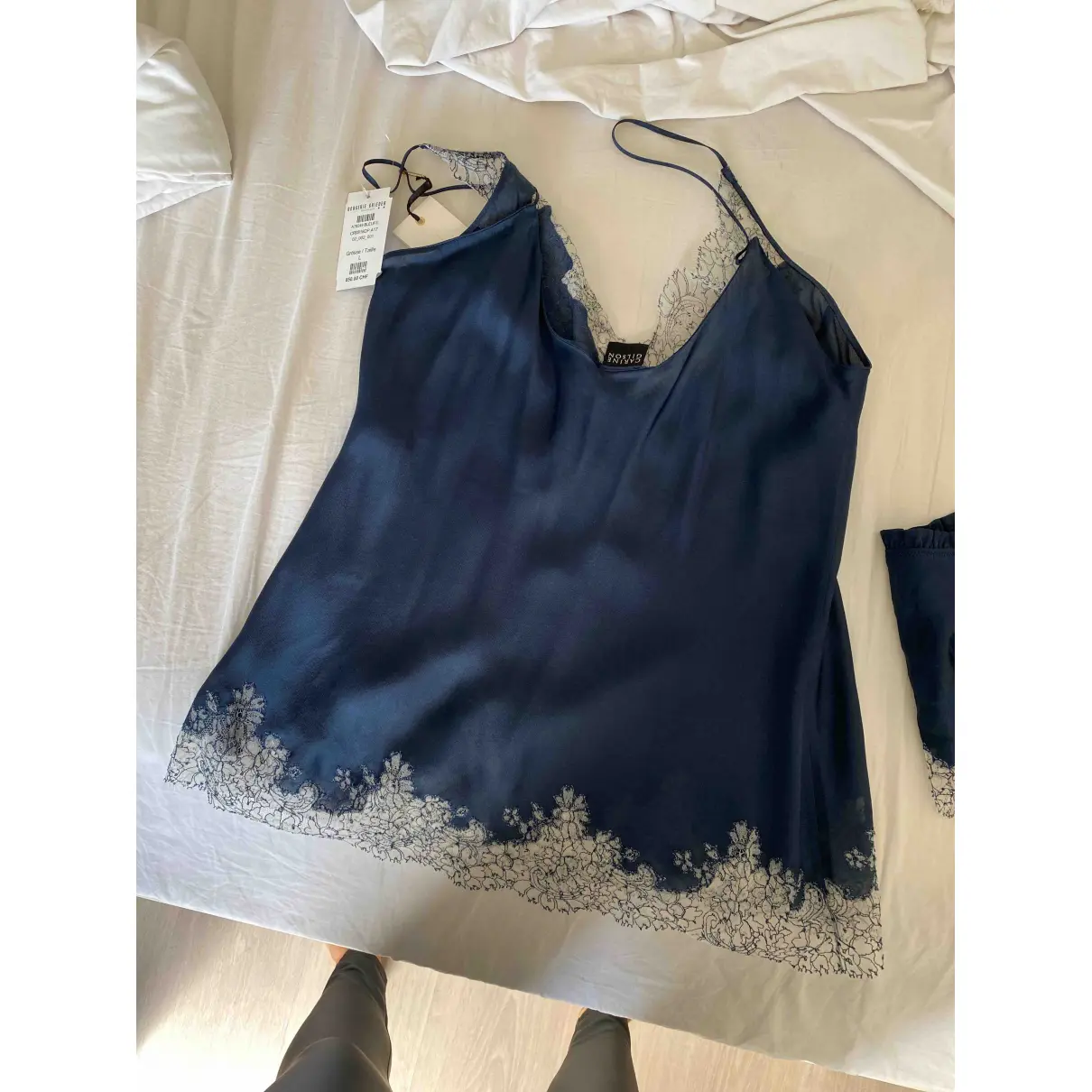 Buy Carine Gilson Silk lingerie set online