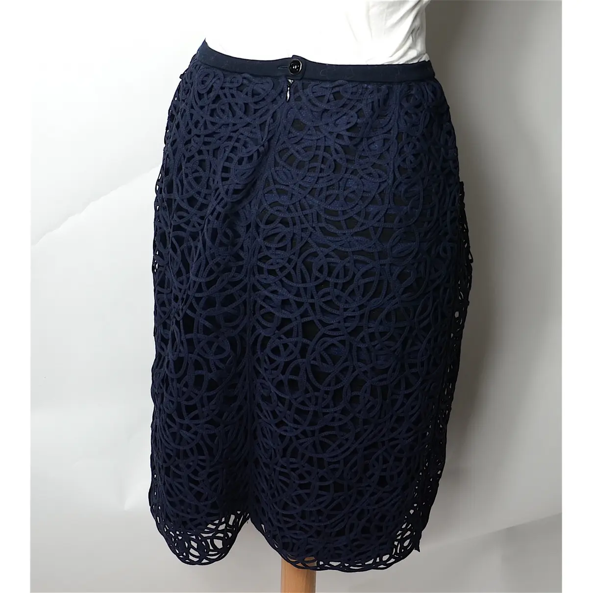 Chanel Silk mid-length skirt for sale