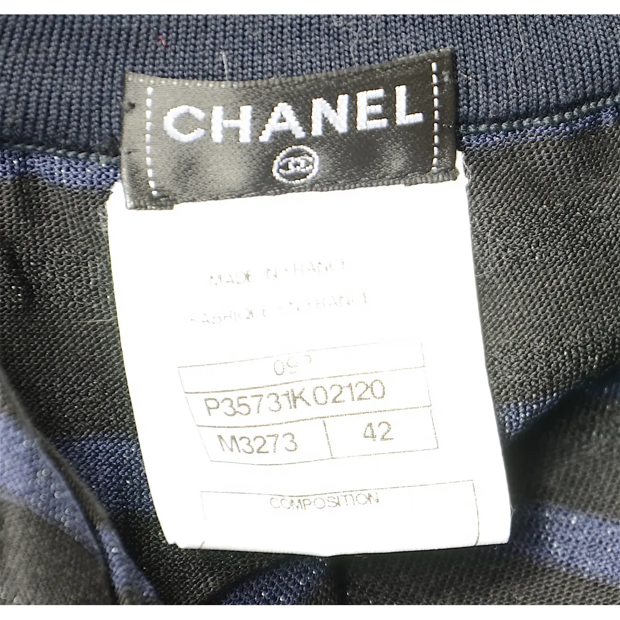 Buy Chanel Silk mid-length skirt online